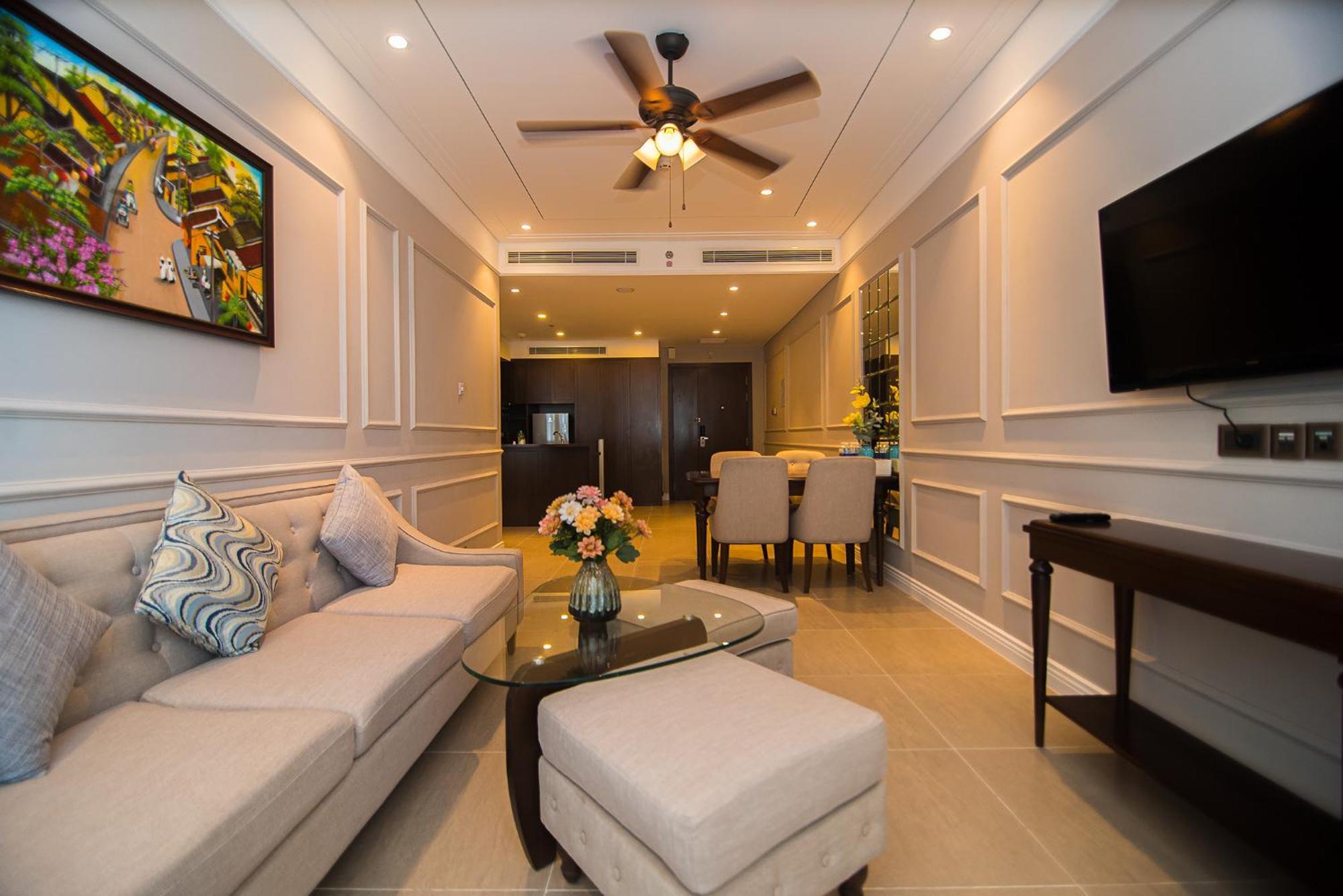 Luxury Apt Opposite Mykhe Beach ดานัง ภายนอก รูปภาพ