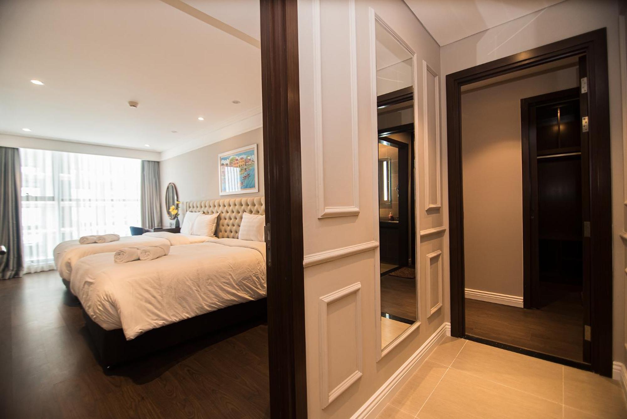 Luxury Apt Opposite Mykhe Beach ดานัง ภายนอก รูปภาพ