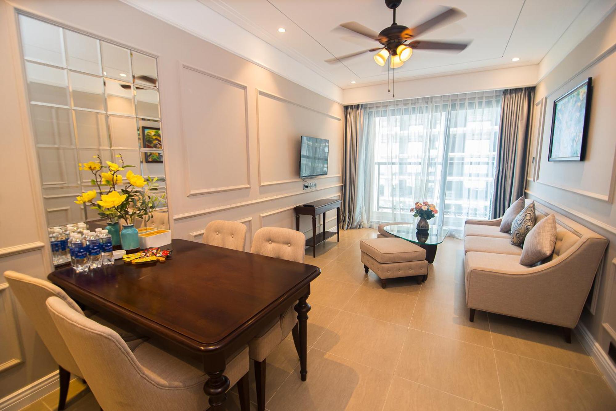 Luxury Apt Opposite Mykhe Beach ดานัง ภายนอก รูปภาพ