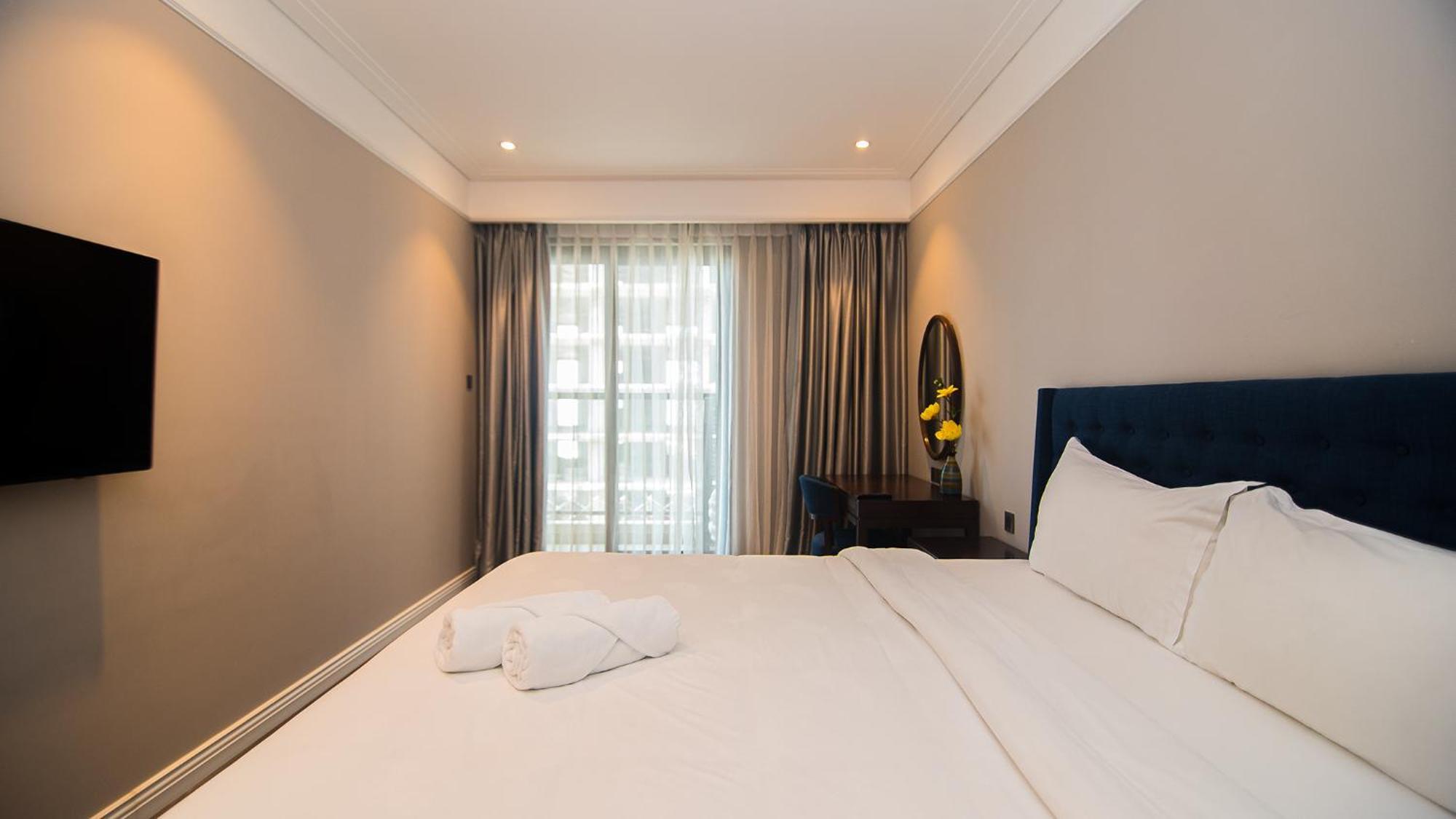 Luxury Apt Opposite Mykhe Beach ดานัง ภายนอก รูปภาพ