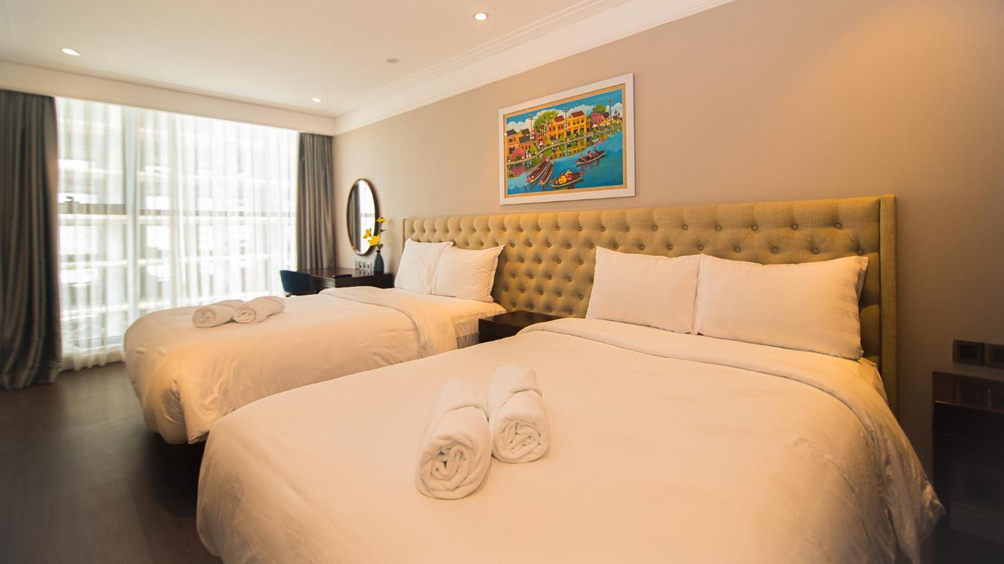 Luxury Apt Opposite Mykhe Beach ดานัง ภายนอก รูปภาพ