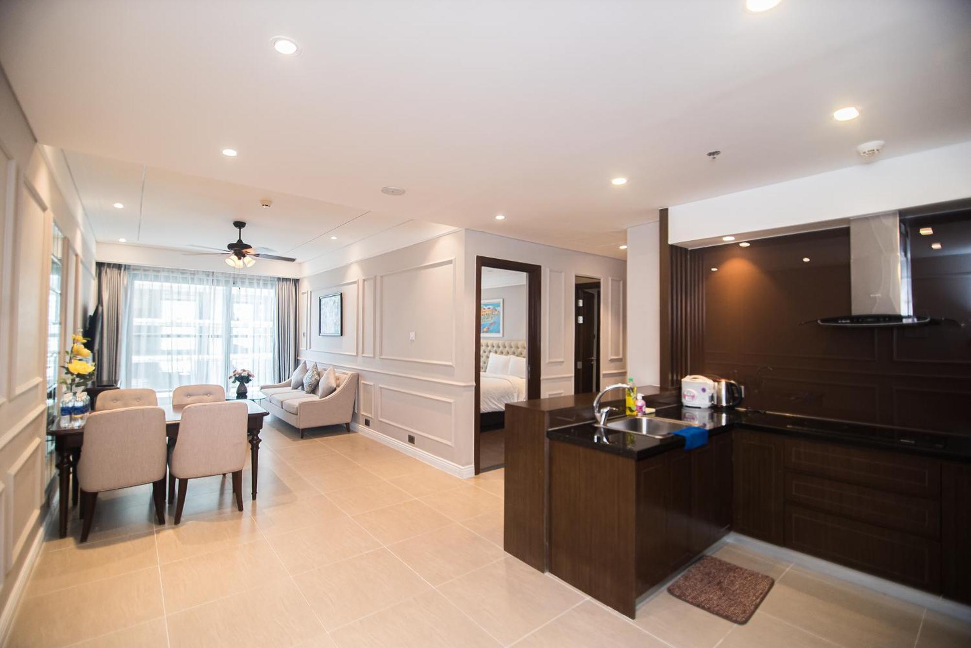 Luxury Apt Opposite Mykhe Beach ดานัง ภายนอก รูปภาพ