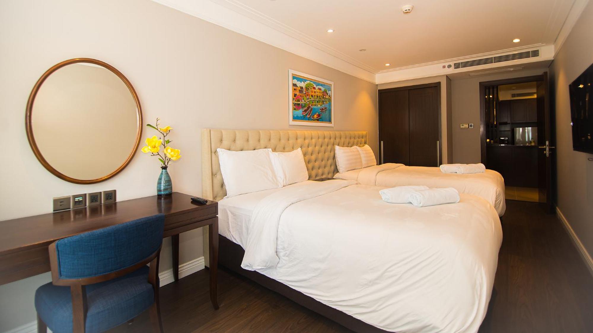 Luxury Apt Opposite Mykhe Beach ดานัง ภายนอก รูปภาพ