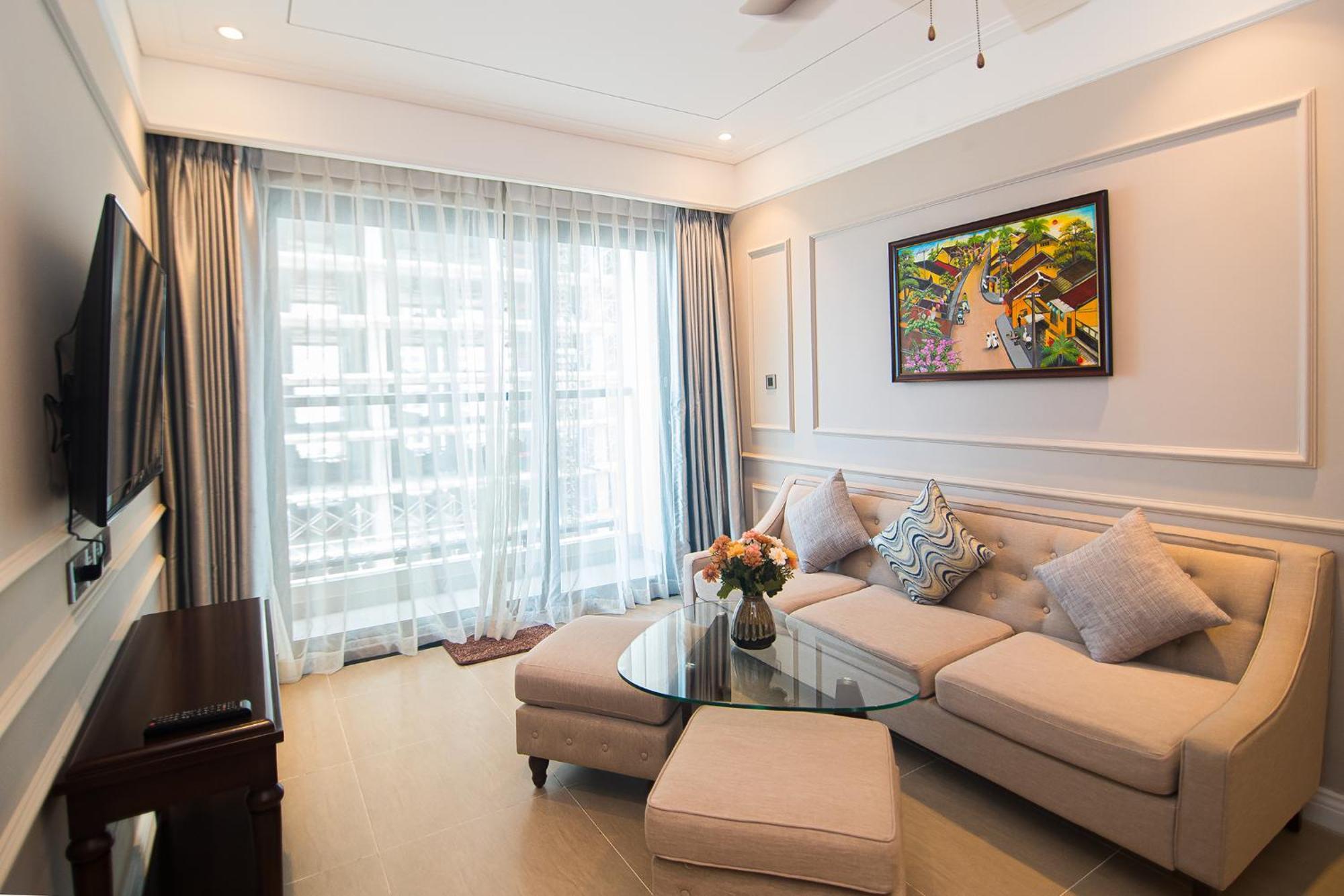 Luxury Apt Opposite Mykhe Beach ดานัง ภายนอก รูปภาพ