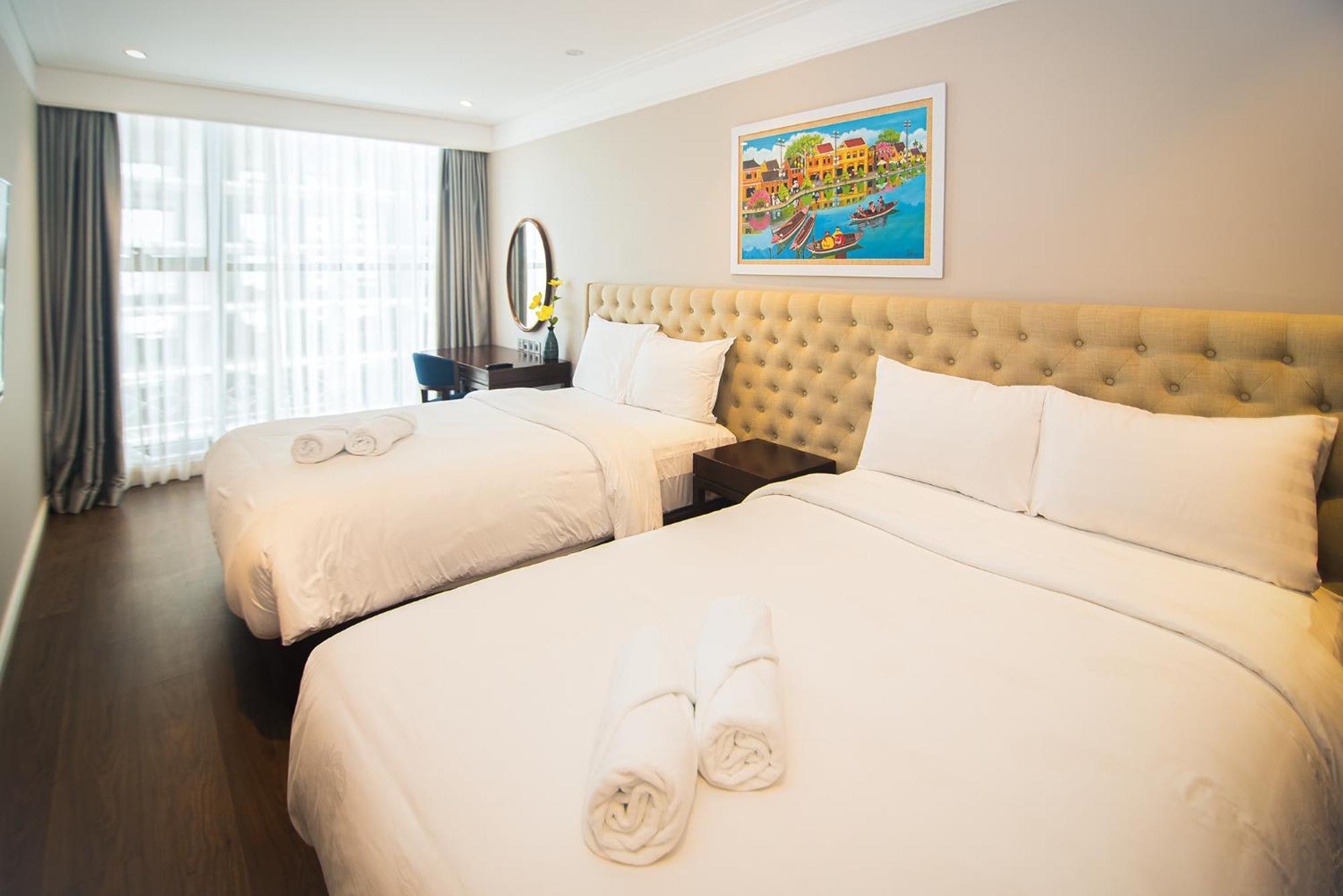 Luxury Apt Opposite Mykhe Beach ดานัง ภายนอก รูปภาพ