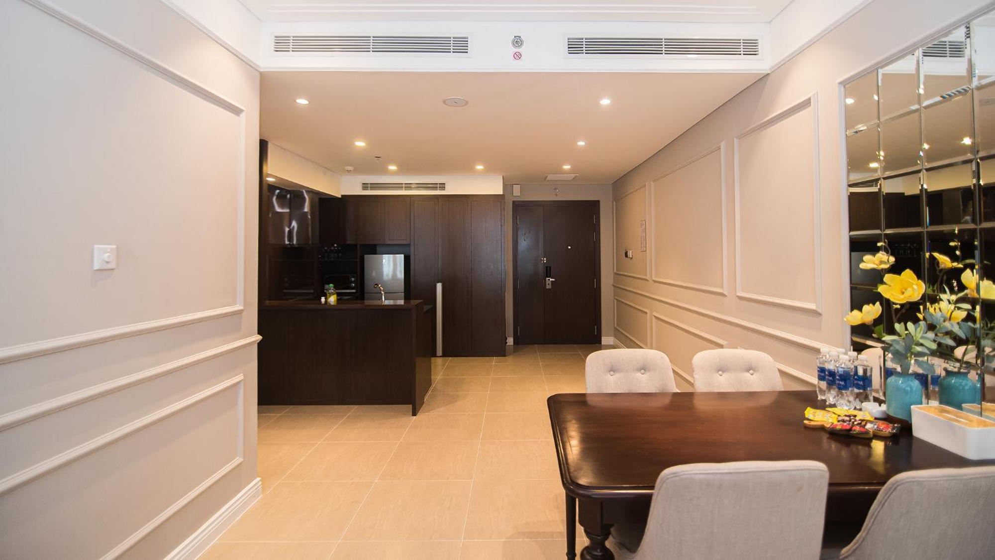 Luxury Apt Opposite Mykhe Beach ดานัง ภายนอก รูปภาพ